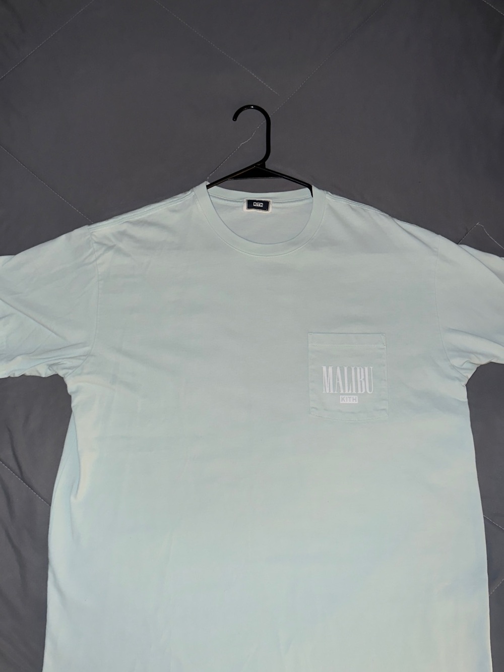 Kith Malibu Pocket Tee - Light Blue